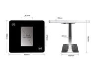 कॉफी के लिए टच टेबल वाईफाई एंड्रॉइड / विंडोज सिस्टम एलसीडी कियॉस्क इंटरएक्टिव मल्टी टॉप कॉफी स्मार्ट टच स्क्रीन टेबल
