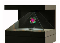 उल्टे त्रिभुज पिरामिड 3 डी होलोग्राफिक प्रदर्शन एंड्रॉइड 270 डिग्री लॉन्ग लाइफटाइम