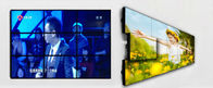 अल्ट्रा पतली 4K एलसीडी वीडियो दीवार पैनल निर्मित वक्ताओं में रिमोट कंट्रोल समर्थित