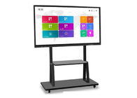 टीचिंग के लिए प्रोफेशनल 75 इंच इंटरएक्टिव टच व्हाइटबोर्ड 4K फ्लैट पैनल