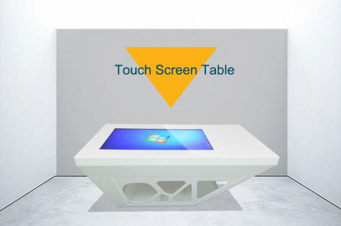42 इंच के आधुनिक एलसीडी टच टेबल इंटरेक्टिव टेबल