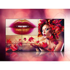 विज्ञापन प्रदर्शित सीमलेस वीडियो दीवार एलसीडी मॉनिटर, इनडोर एलसीडी दीवार प्रदर्शन
