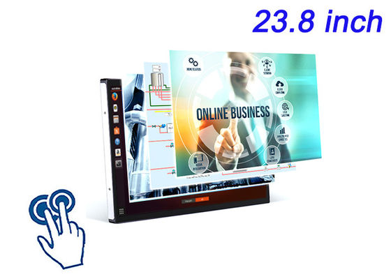 23.8 इंच का लिनक्स टच एम्बेडेड डिस्प्ले रिटेल विज्ञापन, यातायात प्रबंधन प्रणाली, वैज्ञानिक अनुसंधान पैनल और कमांड सेंटर के लिए