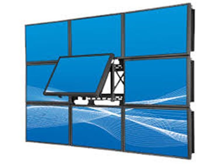 अल्ट्रा संकीर्ण शून्य पेनल एलसीडी वीडियो दीवार इंडोर वॉल माउंट फुल स्क्रीन एलसीडी मॉनिटर्स